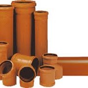 Трубы из ПВХ для наружной канализации, 110-500мм, Magnaplast фотография
