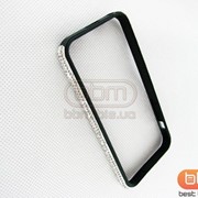 Аксессуар Bumpers iPhone 5S пластик(со стразами) черный 57814d фото