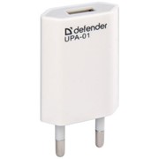 Зарядное устройство Defender UPA-01 USB 2.0 5V 1A (83509), код 133205 фото
