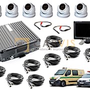 Комплект видеонаблюдения для инкасcаторского автомобиля фото