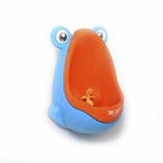 Писсуар для мальчиков с прицелом сине-оранжевый Лягушка фото