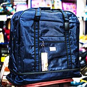 Дорожная сумка Happypeople большая с двойным дном синяя фотография