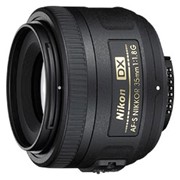 Объектив Nikon 35mm f 1.8G AF-S DX Nikkor фото