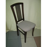 Стул ДОВБУШ тёмный орех тк.мика,деревянный стул,деревянные стулья,стул в гостиную,стулья в гостиную,стул с доставкой,стул из Украины