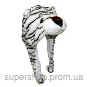 Шапка с ушками Белый тигр 211-137246