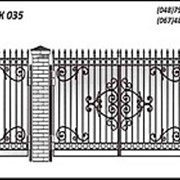 Эскиз ворот ВК 035 фото