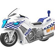 HTI (Roadsterz) Мини Полицейский мотоцикл 15 см (свет, звук) (1416563) фото