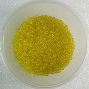 Бисер Китай 50 гр (10/0), Некалиброванный, Цвет: Желтыйпрозрачный фото