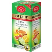 Чай зеленый в пакетиках для чашки Ти Тэнг Citrus, 20*2 г 4791005405711 фото