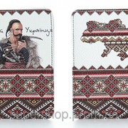 Кожаная обложка на паспорт Украинца 156-155337 фотография
