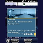 Программное обеспечение Trimble TerraSync Professional фотография