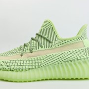 Кроссовки Adidas Yeezy 350 boost V2 Green / Glow фото