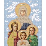 Схема для вышивания Вера, Надежда, Любовь и мать их София фотография