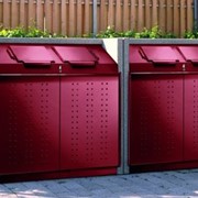 Шкафы для контейнеров емкостью до 700-1100 л Линия Сайлент фото