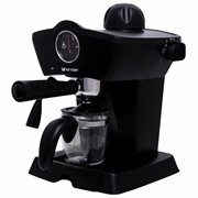 Кофеварка рожковая KITFORT КТ-706, 800 Вт, объем 0,8 л, 3,5 бар, ручной капучинатор, черная, KT-706 фотография