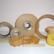 Изделия из полиуретана: манжеты, кольца уплотнительные, кольца промежуточные, ролики для транспортировки труб фото