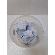 Камни Серпентинит кубики 10 кг фракция 90-100