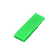 Флешка промо в виде скрепки, 16 Гб, зеленый фото
