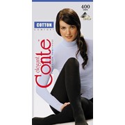 Женские колготки «CONTE» Cotton 400DEN, comfort фото
