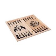 Игра настольная большая 3 в 1 (шашки, шахматы, нарды) "Рыцари" арт.254-18