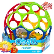 Мяч Oball с погремушкой внутри Bright Starts фото