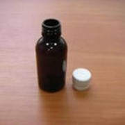 Аптечная тара из оранжевого стекла фото