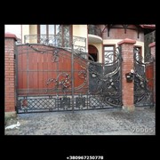 Кованые ворота №7 фотография