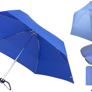 Мини зонт в чехле (синий, купол 91 см)