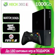 Игровая приставка Microsoft Xbox 360 E 1000gb (LT+3.0 + Freeboot) + кабель HDMI фото