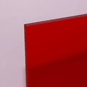 Монолитный поликарбонат BORREX Красный 3 мм (3,05*2,05 м)