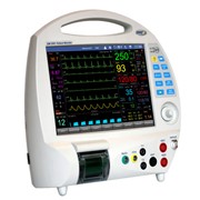 Pеанимационно-хирургический монитор ЮМ-300С (ЭКГ, ЧСС, SPO2, НИАД, ЧД, CO2)