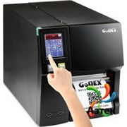 Принтер этикеток Godex ZX-1200i термотрансферный 203 dpi, LCD, Ethernet, USB, USB Host, RS-232, блок питания, кабель, сенсорный экран, 011-Z2i012-000 фотография