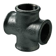 Крест чугунный D= 450 мм, раструбный, Покрытие: битум фото