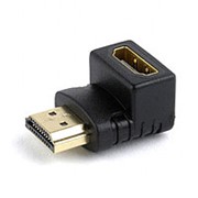 Переходник HDMI M/F угловой 90°