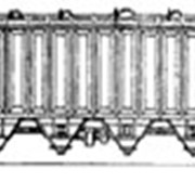 Услуги железнодорожных перевозок, 4-осный вагон для гранулированных полимеров, модель 17-495