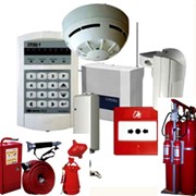 Установка систем пожарной и охранной сигнализации