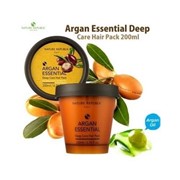 Укрепляющая маска для волос Nature Republic Argan essential deep care hair pack 200ml