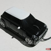Мышка компьютерная проводная Mini Cooper черная 942BK-W фотография