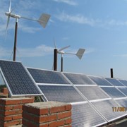 Ветро-солнечная гибридная установка 8 кВт фотография