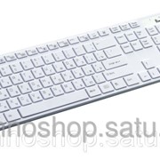Клавиатура проводная мультимедийная Slim Smartbuy 204 USB White SBK-204US-W фотография
