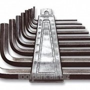 Ключи имбусовые 1,5-10 мм средние шаровым наконечн. 9 шт. CrV ф64195