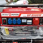 Генераторы SWISS POWER SP 8500W, 220/380