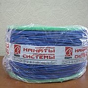 Шнур капроновый плетеный д.4 мм (полиамидный) фото