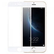 Закаленное стекло для iPhone 6 на всю поверхность белое фото