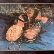 Картина Пара ботинок, Винсент ван Гог фотография