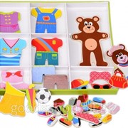 Развивающая игрушка Lelin Dressing Up Bears фотография