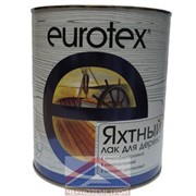 Лак яхтный полуматовый "EUROTEX" 2,0 л