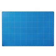 Коврик (мат) для резки BRAUBERG EXTRA 5-слойный, А2 (600х450 мм), двусторонний, толщина 3 мм, синий, 237176 фотография