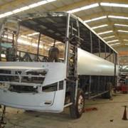 Кузовной ремонт автобусов фото