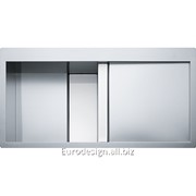 Раковина Crystal Line CLV 214 Inox satinato - Cristallo bianco фото